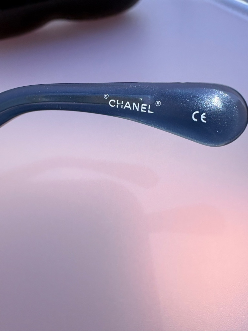 Chanel • Bijou collection butterfly sunglasses • Blue Frame Sunglasses - Picture 9 of 16